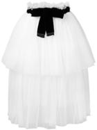 Parlor Full Tule Skirt - White