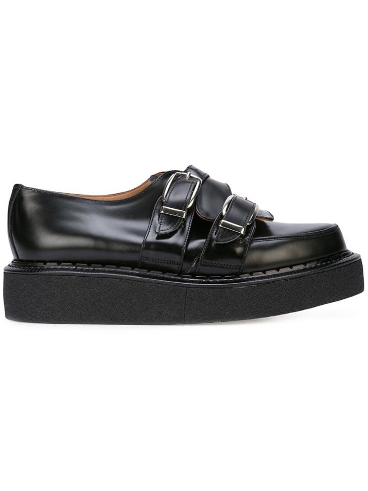 Comme Des Garçons Homme Plus George Cox Double Strap Creepers - Black