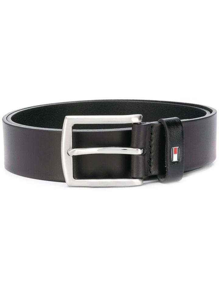 Tommy Hilfiger Square Buckle Belt - Black