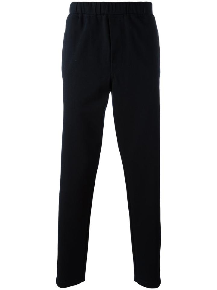 Marni Slim Fit Track Pants, Men's, Size: 52, Blue, Cotton