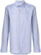 Ps By Paul Smith Dotted Shirt - Blue