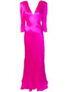 Maria Lucia Hohan Derya Structured Shoulder Dress - Pink