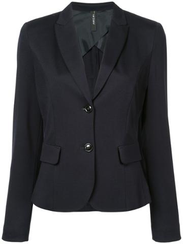Marc Cain Classic Fitted Blazer - Blue