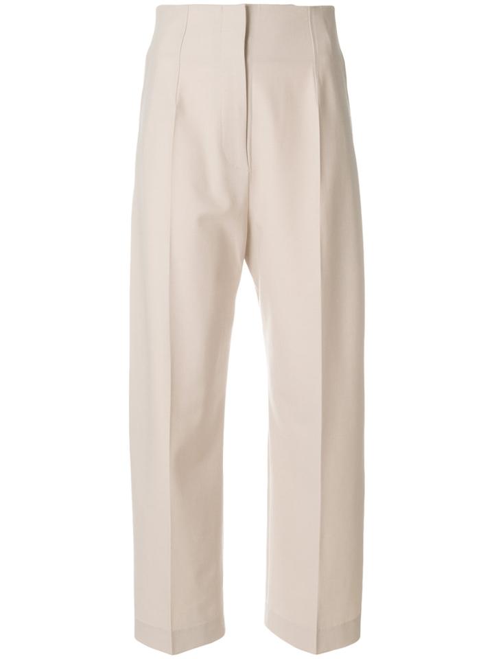 Jacquemus High Waist Culottes - Nude & Neutrals