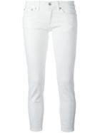 Dondup Skinny Jeans, Women's, Size: 29, White, Cotton/spandex/elastane