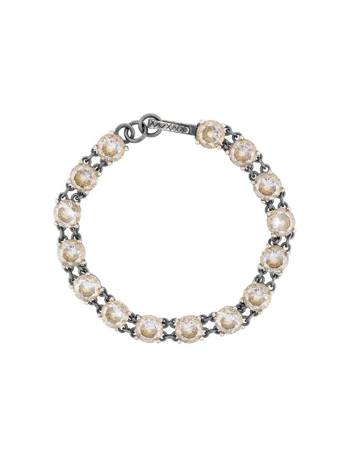 Bottega Veneta Embellished Bracelet - Metallic