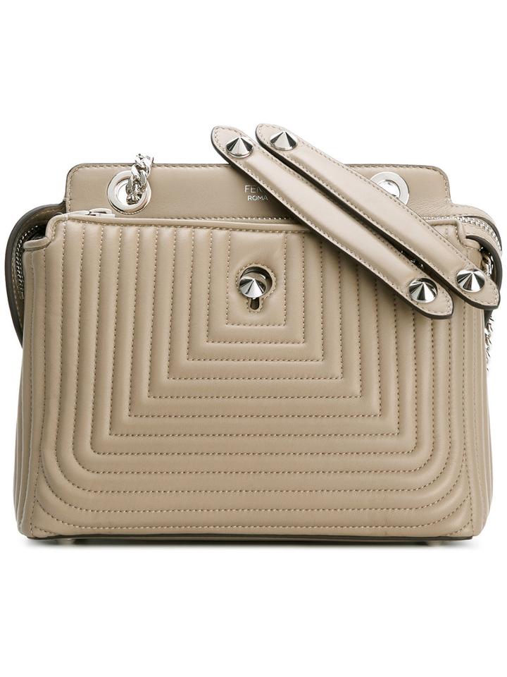 Fendi - Dotcom Click Shoulder Bag - Women - Lamb Skin - One Size, Green, Lamb Skin