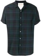 Stephan Schneider Plaid Button Down Shirt - Blue