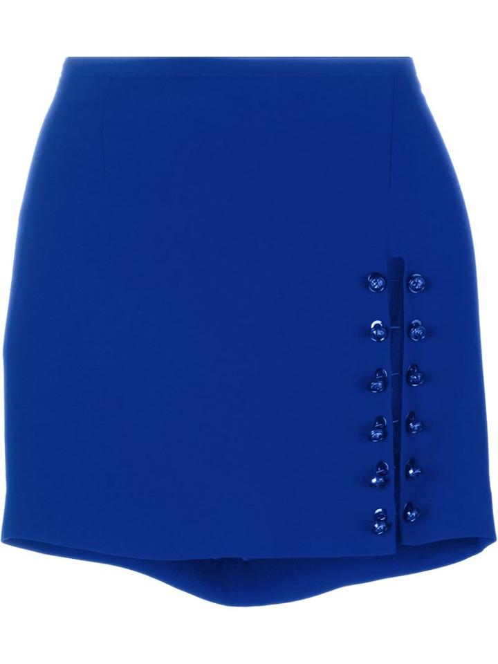 Versus Lion Pin Fitted Skirt