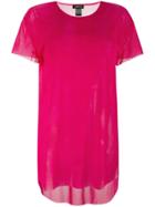 Avant Toi Sheer T-shirt - Pink