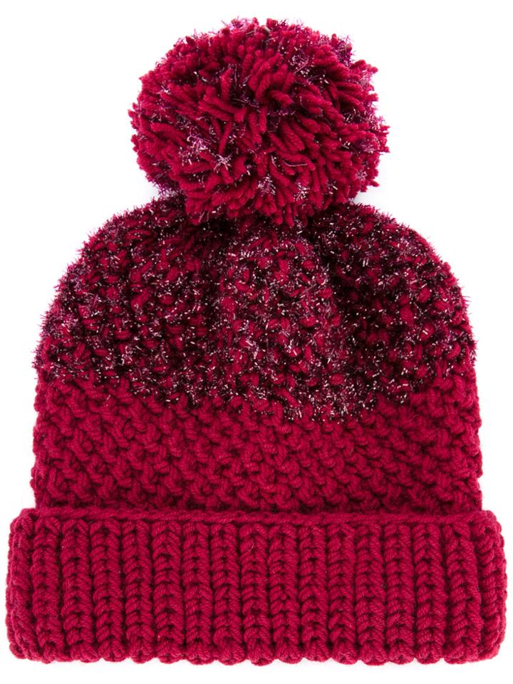 711 Katerina Nanda Beanie - Red