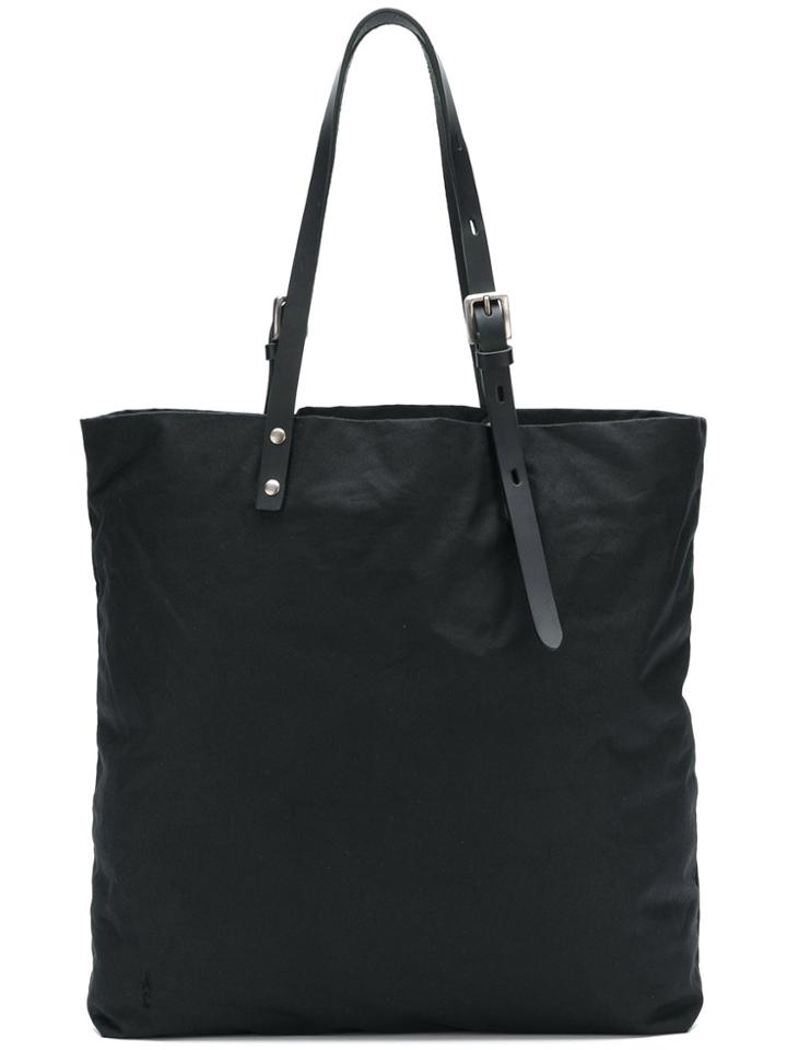 Ally Capellino Natalie Waxed Tote - Black