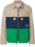 Kenzo Zipped Shirt Jacket - Multicolour