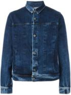 Natural Selection 'wells' Denim Jacket, Men's, Size: Small, Blue, Cotton/spandex/elastane