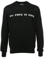 Undercover My Mind Is Gone Sweater - Black