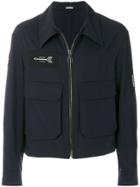 Lanvin Classic Zipped Bomber Jacket - Blue