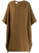 A.p.c. Knitted Cape Coat - Brown