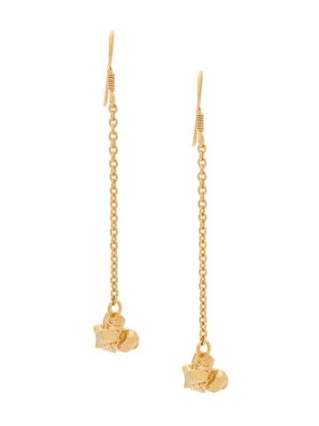 Imogen Belfield Nugget Drop Earrings - Gold