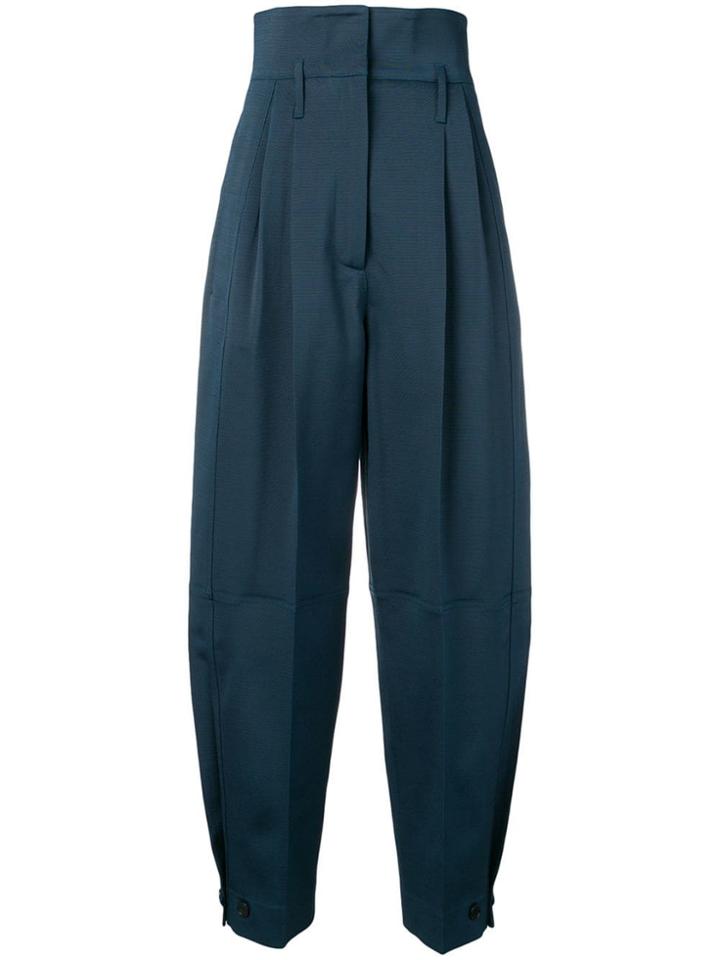 Givenchy High-waisted Ballon Trousers - Blue