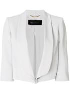 Max Mara Cropped Formal Jacket - Grey