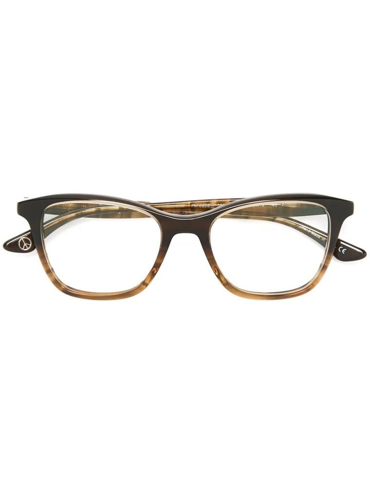 Paul Smith 'neave' Glasses, Brown, Acetate
