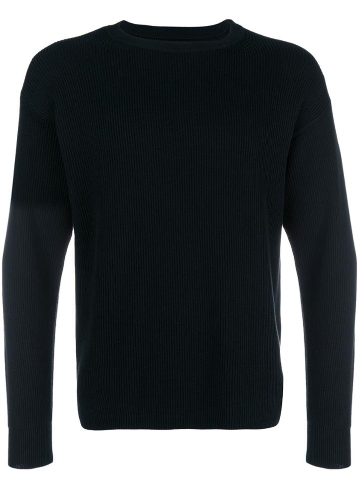 Batoner Longsleeved Loose Jumper - Black