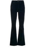 Mother Flared Corduroy Jeans - Blue