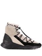 Balmain Sock Sneakers - Neutrals