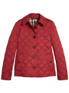 Burberry Diamond Quilted Jacket - Red