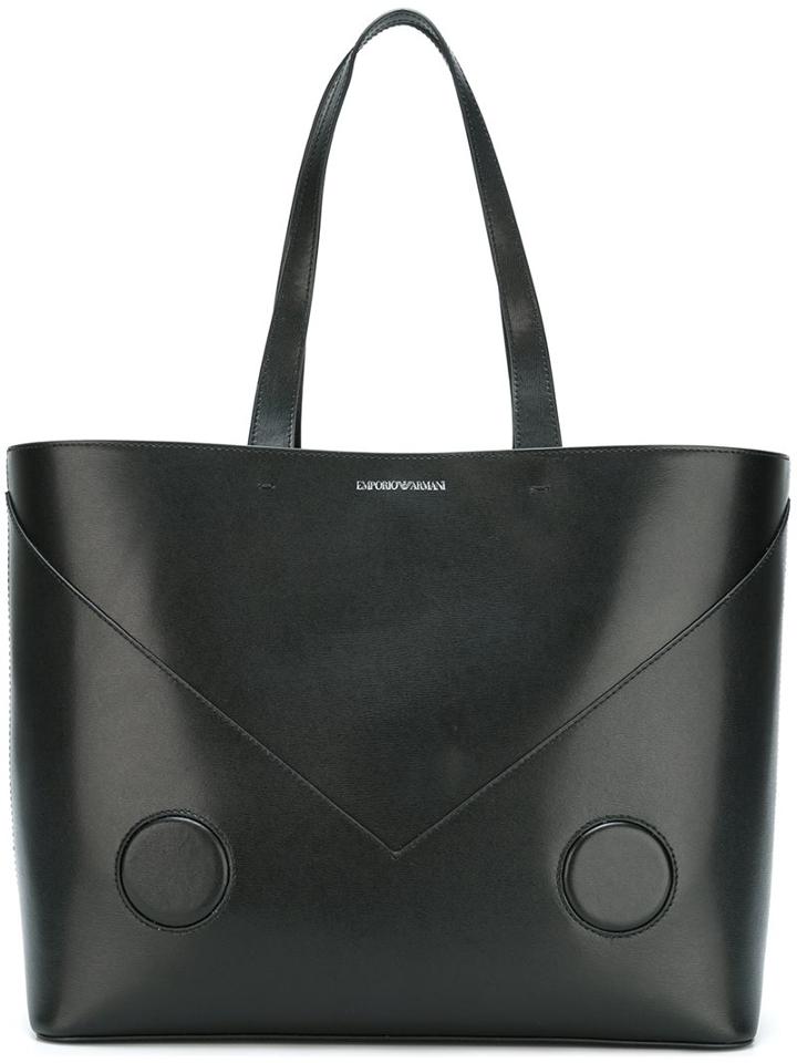 Emporio Armani Large Tote Bag, Women's, Black