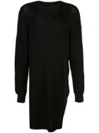 The Viridi-anne Oversized Knit Sweater - Black