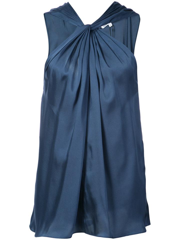 Elizabeth And James Blaine Halterneck Blouse - Blue