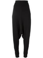Rundholz Drop-crotch Sweatpants, Women's, Size: 36, Black, Cotton