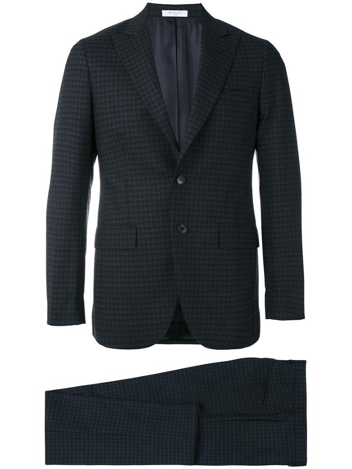 Boglioli - Formal Suit - Men - Virgin Wool/acetate/cupro - 52, Grey, Virgin Wool/acetate/cupro