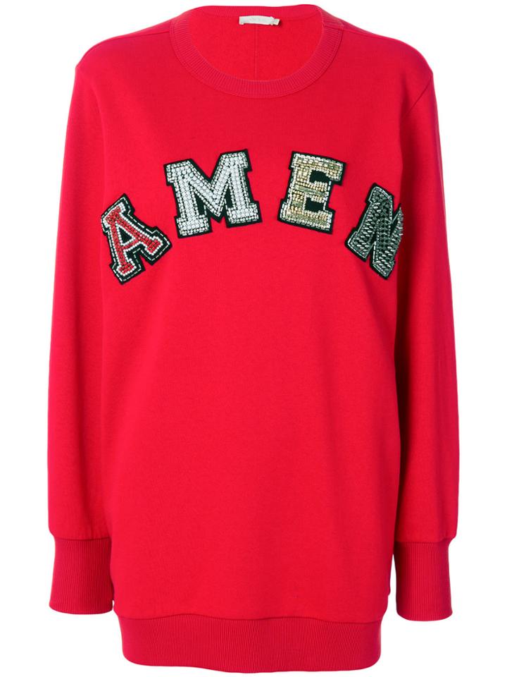 Amen Logo Embroidered Sweater