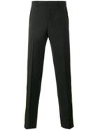 Givenchy Striped Trim Trousers - Black