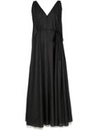 The Row 'adabra' Dress, Women's, Size: Small, Black, Cotton/silk