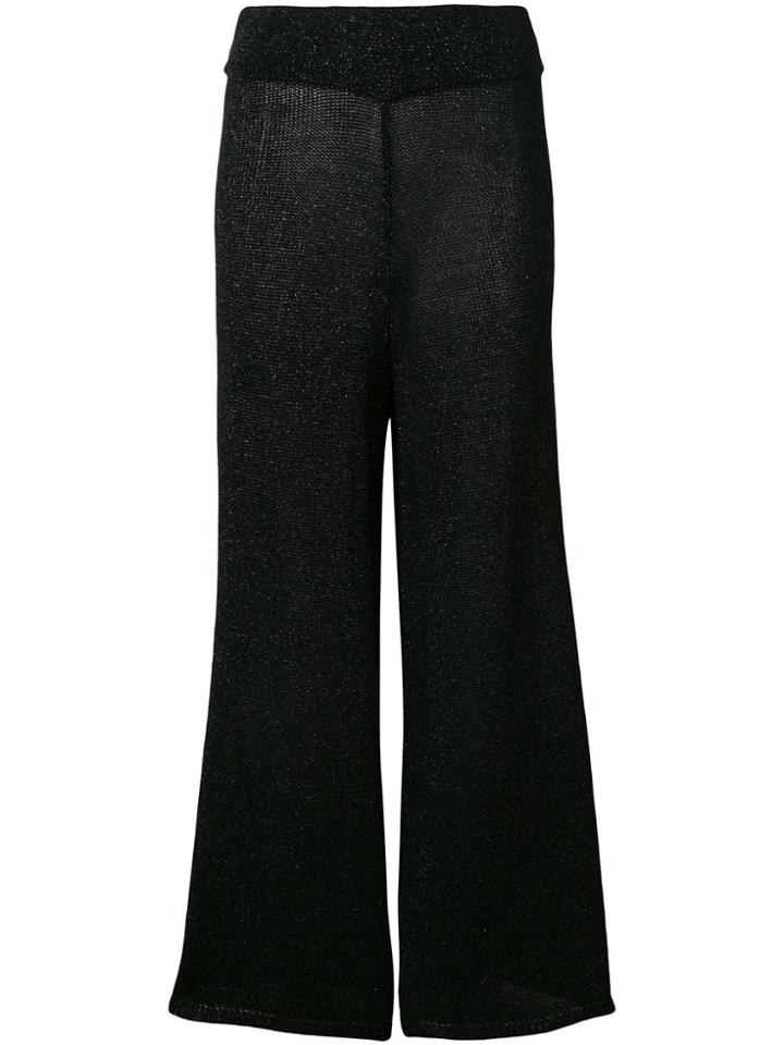 Giada Benincasa Wide-leg Trousers - Black
