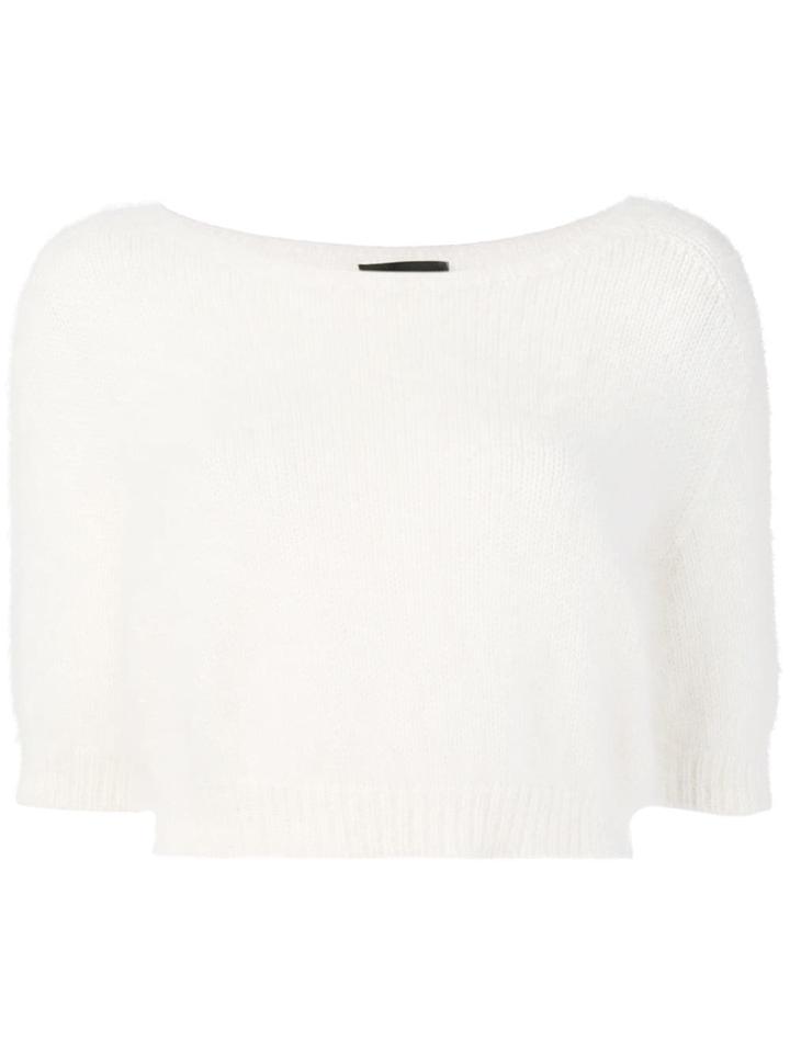 Roberto Collina Knitted Tee - White