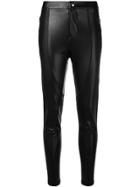 Ermanno Scervino Faux Leather Leggings - Black