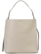 All Saints Oversized Tote Bag - Grey