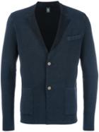 Eleventy Two Button Blazer, Men's, Size: Xxl, Blue, Cotton