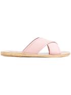 Ancient Greek Sandals Classic Slip-on Sandals - Pink & Purple