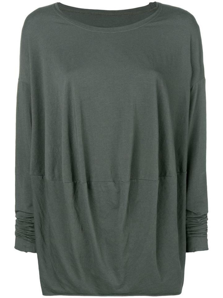 Rundholz Oversized Jersey Top - Grey