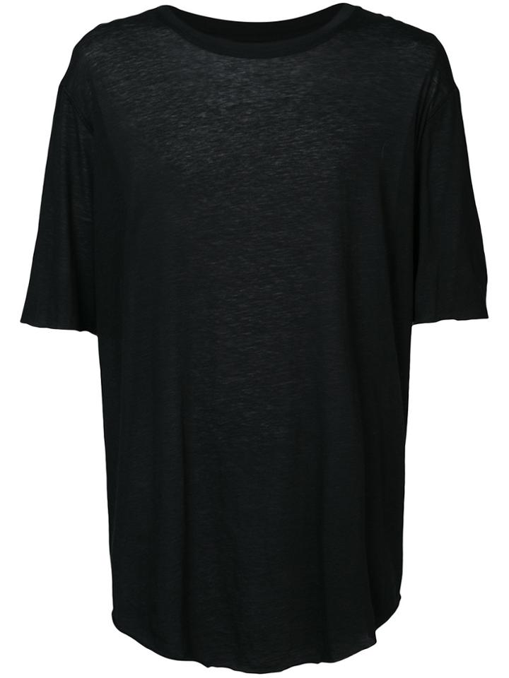 Song For The Mute Plain T-shirt - Black
