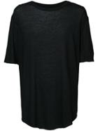 Song For The Mute Plain T-shirt - Black