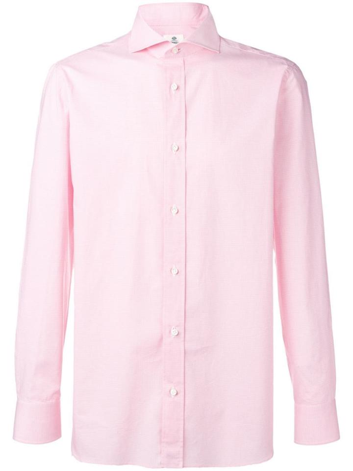 Borrelli Classic Button Shirt - Pink