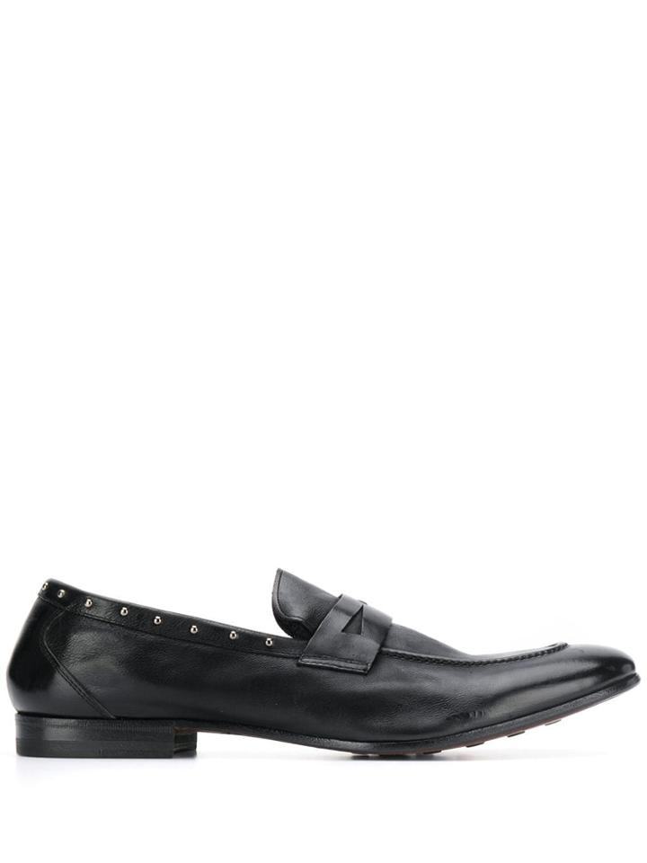 Henderson Baracco Studded Loafer - Black