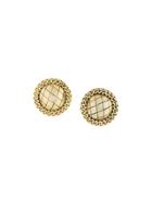 Chanel Vintage Quilted Clip-on Earings - Unavailable