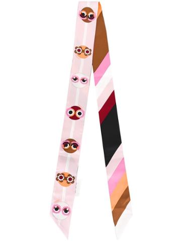 Fendi Fendi Monsters Print Scarf